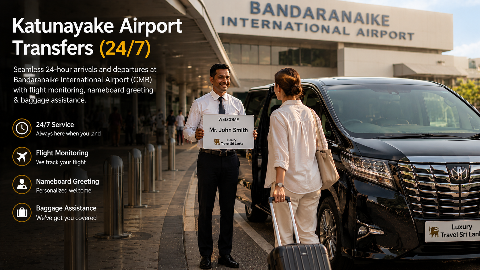 Katunayake Airport Transfers (24/7)